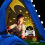 Aisuo Night Light, Rechargeable Star Lighting Lamp with Timer Design, Remote Control & Rotating, Color Changing, Room Decor.