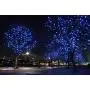 Marchpower Christmas String Light- 300 LED 131 feet 8 Modes Battery Operated Fairy Lights, Waterproof Indoor/Outdoor Decorative Lights for Xmas Tree Wedding Party Festival, Blue