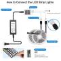 Daybetter Infrared Remote Control Led Strip Lights Kit - 600Leds