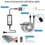 Daybetter Infrared Remote Control Led Strip Lights Kit - 600Leds