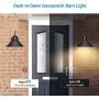 DEWENWILS 2 Pack Dusk to Dawn Wall Light Outdoor, Gooseneck Barn Light Fixtures Wall Mount, Wall Sconce Farmhouse, Matte Black Exterior Lights for Porch, Garage, E26 Socket DEWENWILS 2 Pack Dusk to Dawn Wall Light Outdoor, Gooseneck Barn Light Fixtures Wall Mount, Wall Sconce Farmhouse, Matte Black Exterior Lights for Porch, Garage, E26 Socket