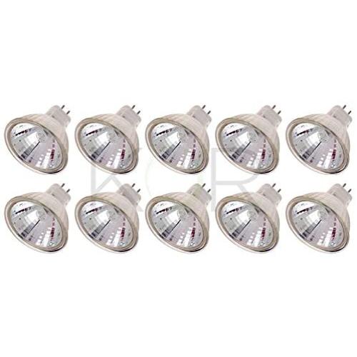 (Pack Of 10) 20MR11/FL - FTD-20 Watt - Flood- 12V - MR11 - GU4 2-Pin Base - Light Bulb With Lens - 20W MR11