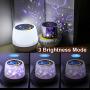 Kids Night Light Projector - Star Light Projector with USB Cable, 360 Degree Rotation Kids Star Projector Lamp Bedroom Star Projector Night Light Best Gifts for Kids - 7 Sets of Film