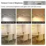 Ziplighting Modern LED Pendant Lighting for Dining Room & Kitchen Island Stepless Dimmable Pendant Light with Remote Dimming Chandelier Contemporary Adjustable Ceiling Fixture Wave Ceiling Light f