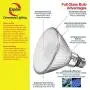 Explux 250W Equivalent LED PAR38 Flood Light Bulbs, 2650 Lumens, 4100K 2-Pack, Outdoor Full-Glass Weatherproof, Dimmable, Cool White