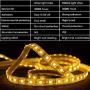 100Ft LED Strip Lights Music Sync Color Changing RGB LED Strip 44-Key Remote, Sensitive Built-in Mic, App Controlled LED Lights Rope Lights, 5050 RGB LED Light Strips for Bedroom Party Home Kitchen