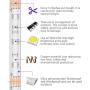 LED Strip Lights for Bedroom 32.8ft HEERTTOGO Waterproof IP65 300 LEDs 5050 RGB LED Lights Strip Music Sync Color Changing RGB LED Strip with Blutooth IR Remote Controller and Wired Controller