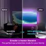 50ft Led Strip Lights, smareal Led Lights Strip Music Sync Color Changing Led Strip Lights App Control and Remote Led Lights for Bedroom Party Home Decoration