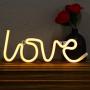 Love Neon Signs for Wall Decor,USB or Battery LED Signs,Neon Lights for Bedroom,Decorative LED Lights for Room, Neon Light Sign for Bar,Christmas,Party,Girls Living Room (Warm White)
