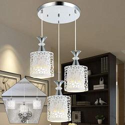 Modern Petal Ceiling 3 LED Light Pendant Lamp Dining Room Chandelier Fixture USA