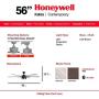 Honeywell 51036 Kaliza Modern Ceiling Fan with Remote Control, 56'', Espresso