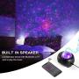 Star Projector Night Light, ZOTO Galaxy Ocean Wave Projector, Starry Projector with Bluetooth Speaker Remote Control, Rotating LED Star Projector for Ceiling for Kids Adults Bedroom Decoration