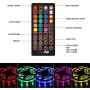 Led Strip Lights, Tenmiro 32.8ft Sync to Music Color Changing Strips,40key IR Remote Controller, DC12V5A 300 Unit SMD 5050 LED,Non-Waterproof,Decoration for Living Room Bedroom Bar,Party Lighting
