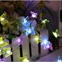 HDNICEZM Butterfly String Lights,Twinkle Lights 8 Lighting Mode Waterproof 21.1ft 40 LED USB Plug in with Remote Control for Home Indoor Outdoor Garden Holiday Parties Patio Plants Shelf Decor