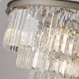 MEELIGHTING Nickel Modern Crystal Chandelier Lights Pendant Ceiling Light Vintage Contemporary Chandeliers Lighting Fixture Big (5-Tier 16Lights) for Dining Living Room Kitchen Island Bedroom W32''