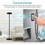 Tenergy Torchiere Remote Control Floor Lamp, LED Floor lamp 30W (150W Equivalent) Standing Lamp with Stepless Touch Dimmer, Two-Part Trip-Proof Cable, 90° Adjustable Top, Warm White Light Tenergy Torchiere Remote Control Floor Lamp, LED Floor lamp 30W (150W Equivalent) Standing Lamp with Stepless Touch Dimmer, Two-Part Trip-Proof Cable, 90° Adjustable Top, Warm White Light