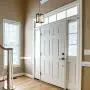 GEPOW Farmhouse Pendant Lighting, Rustic Wood Hanging Fixture for Kitchen Island, Dining Room, Bedroom, Foyer and Hallway