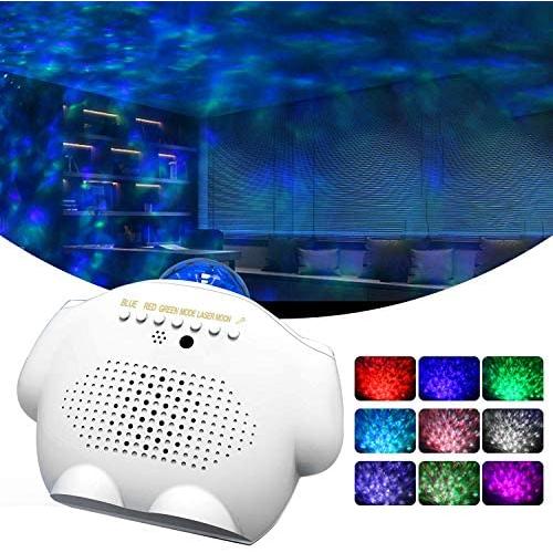 Star Night Light Projector, Galaxy Projector for Adults Gifts Ceiling Nebula Galaxy Star Light Projector with Voice Control,Ocean Wave Projector Light for Baby Kids Gift Home Decor Bedroom Living Room