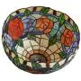 Tiffany Style Table Lamps Roses Flora Desk Light 18 Inches Tall Stained Glass 12 Inches Wide Lamp Shade Vintage Antique Accent Lamp for Living Bedside Room Coffee College Dorm