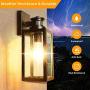 Motion Sensor Outdoor Wall Lantern, Dusk to Dawn Photocell Exterior Light Fixture Wall Mount,100% Aluminum, Clear Glass, Matte Black Wall Sconce for Porch Doorway Garage, E26 Socket, Motion Activated Motion Sensor Outdoor Wall Lantern, Dusk to Dawn Photocell Exterior Light Fixture Wall Mount,100% Aluminum, Clear Glass, Matte Black Wall Sconce for Porch Doorway Garage, E26 Socket, Motion Activated