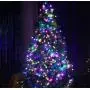 ER CHEN Multicolor Fairy Lights Plug in, 66ft 200 LED Starry String Lights Dimmable with Remote Control, Waterproof Copper Wire Decorative Lights for Bedroom, Patio, Garden, Yard, Party