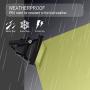 GLW 10w 12v Ac or Dc Warm White Led Flood Light Waterproof Outdoor Lights 750lm 80w Halogen Bulb Equivalent Black Case