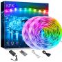 KFK Led Strip Lights 32.8ft Color Changing Led Lights, Remote Control