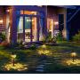 LANSGARINE 8 Pack Solar Pathway Lights Outdoor Waterproof,Solar Powered Garden Lights, LED Solar Yard Lighting for Landscape,Lawn, Patio, Walkway, Driveway(Warm White)