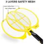 OCEANPAX Bug Zapper, Electric Fly Swatter Mosquito Killer, USB Rechargeable 4200V Bug Zapper Racket for Indoor, Outdoor Pest Control, LED Light, Safe to Touch with 3-Layer Safety Mesh OCEANPAX Bug Zapper, Electric Fly Swatter Mosquito Killer, USB Rechargeable 4200V Bug Zapper Racket for Indoor, Outdoor Pest Control, LED Light, Safe to Touch with 3-Layer Safety Mesh