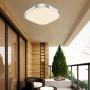 Viugreum 16W 12'' Modern LED Ceiling Light Flush Mount, 3000K Warm White 900LM Square LED Ceiling Lamp Fixtures for Living Room/Kitchen/Bedroom/Dining Room, Commercial or Residential Lighting
