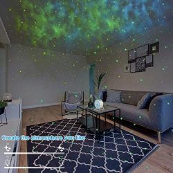 Star Projector, SUPIPRO Laser Galaxy Projector with LED Star Night Light Projector for Kids Bedroom Home Theatre Game Rooms Valentines Day Parties Decoration Gift, Built-in Speaker.