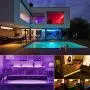 Battery Powered LED Strip Lights, 9.8ft 24-Keys Remote Controlled, DIY Indoor and Outdoor Decoration.
