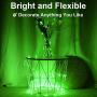 96ft Green LED String Light Battery Operated Fairy String Light Indoor Starry Copper Wire Lights with Timer Setting for Bedroom, Patio, Garden, Party, Christmas Outdoor Decoration