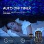 Led Night Light, Star Projector, Galaxy Projector, HOKEKI Lights for Bedroom, Starlight Projector,with Bluetooth Speaker, Can Remote Control Adjust Brightness, Suitable for Romantic Gifts