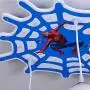 Indoor chandelier lighting LED Pendant Light Childrens Room Spider-Man Lighting 3-Light Hanging Lamp Glass Lampshade Boys Bedroom Decorative Lamp Cartoon Children Pendant Lamp Living Room Dining Room