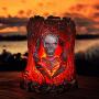 MAOKOT Solar Lights Outdoor, Stump On Fire Torch Lights, Dancing Flame Lantern Lights, Solar Powered Landscape Lights for Garden Patio Pathway Deck Yard Decor, 2 Pack