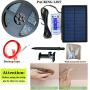Outdoor Solar LED Strip Lights, Upgraded Brightness 16.4 FT Cuttable Rope Lights -8 Modes 5 Meters 300LED,Solar Powered Flexible Waterproof String Lights Warm White for Garden/Home/Patio/Courtyard