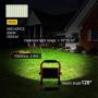 LED Work Light 50W 5500LM Portable Outdoor Flood Light 6000K IP66 Waterproof Camping Security Lights for Outdoor Lighting/Hunting/Camping/Hiking/Car Repairing (Orange)