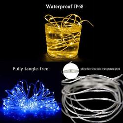 66ft Led Rope Lights Outdoor String Lights with 200 LEDs,16 Colors Changing Waterproof Starry Fairy Lights Plug in for Bedroom,Indoor,Patio,Home Decor