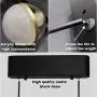 Joyxeon 5-Light Kitchen Island Lighting Farmhouse Dining Room Lighting Fixtures Hanging, Integrated LED Kitchen Bar Linear Chandeliers Industrial Pool Table Light, 3000K Warm White - Black & Gold