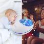Night Projector Light for Bedroom | AOGVNA 8 Lighting Modes Remote Control Bluetooth Ocean Wave Projection Light for Baby & Kids Adults Bedroom Living Room Decoration