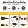 Quwin Waterproof LED Outdoor Christmas String Lights, 115Ft 300 LED UL Certified 8 Modes with End-to-End Plug, Indoor & Outside Fairy Light for Christmas Tree, Patio, Wedding, Party (Warm White) Quwin Waterproof LED Outdoor Christmas String Lights, 115Ft 300 LED UL Certified 8 Modes with End-to-End Plug, Indoor & Outside Fairy Light for Christmas Tree, Patio, Wedding, Party (Warm White)