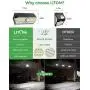 Solar Lights Outdoor, LITOM 100 LED Solar Motion Sensor Lights Outdoor with 4 Optional Modes, Wide-Angle Design,IP67 Waterproof, Easy-to-Install Solar Security Lights Solar Lights Outdoor, LITOM 100 LED Solar Motion Sensor Lights Outdoor with 4 Optional Modes, Wide-Angle Design,IP67 Waterproof, Easy-to-Install Solar Security Lights