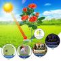 Outdoor Solar Garden Stake Lights,Upgraded LED Solar Powered Lights, Solar Decorative Lights, 2 Modes Flashing Lighting Solar Rose Lights for Patio Pathway Courtyard Garden Lawn (Orange）