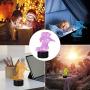 Spaceman Night Light Astronaut Lamp, Metplus 3D Illusion LED Lamps Kids Room Decor Bedside Lights, Boys Girls Christmas Birthday Gift, Nightlight with Timing,16 Colors, Dimmable,Remote & Touch Control