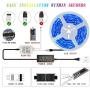 LED Strip Light55ft ,RGB16Meters Flexible Rope Lights 5050 SMD RGB 480 LEDs Non Waterproof NUOENXUAN Tape Light with 44 Keys Wireless Remote Control and 24V Power Adapter for Home Kitchen Holiday