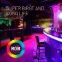 EVERICA RGB Flexible Color Changing Remote Control 16.4ft Waterproof Led Light Strip for Bedroom Home Decoration TV Gaming Room Party Balcony and Camping