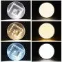36W Dimmable Flush Mount Ceiling Light Fixture Color Changing via Remote Control, Smart Phone APP for Family Living Room Bedroom Dining Room 36W Dimmable Flush Mount Ceiling Light Fixture Color Changing via Remote Control, Smart Phone APP for Family Living Room Bedroom Dining Room