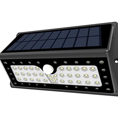 Solar Lights, Lampat Outdoor 62 LEDs, Super Bright Motion Sensor Lights with Wide Angle Illumination, Wireless Waterproof Security Lights for Wall, Driveway, Patio, Yard, Garden Solar Lights, Lampat Outdoor 62 LEDs, Super Bright Motion Sensor Lights with Wide Angle Illumination, Wireless Waterproof Security Lights for Wall, Driveway, Patio, Yard, Garden