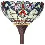 Capulina Tiffany Style Torchiere Floor Lamp, Tiffany Style Floor Light, Victorian Tiffany Pole Lamp, Stained Glass Floor Lamps, Leaded Glass Floor Lamp for Living Room (Tall: 70 x W14 inches) Capulina Tiffany Style Torchiere Floor Lamp, Tiffany Style Floor Light, Victorian Tiffany Pole Lamp, Stained Glass Floor Lamps, Leaded Glass Floor Lamp for Living Room (Tall: 70 x W14 inches)